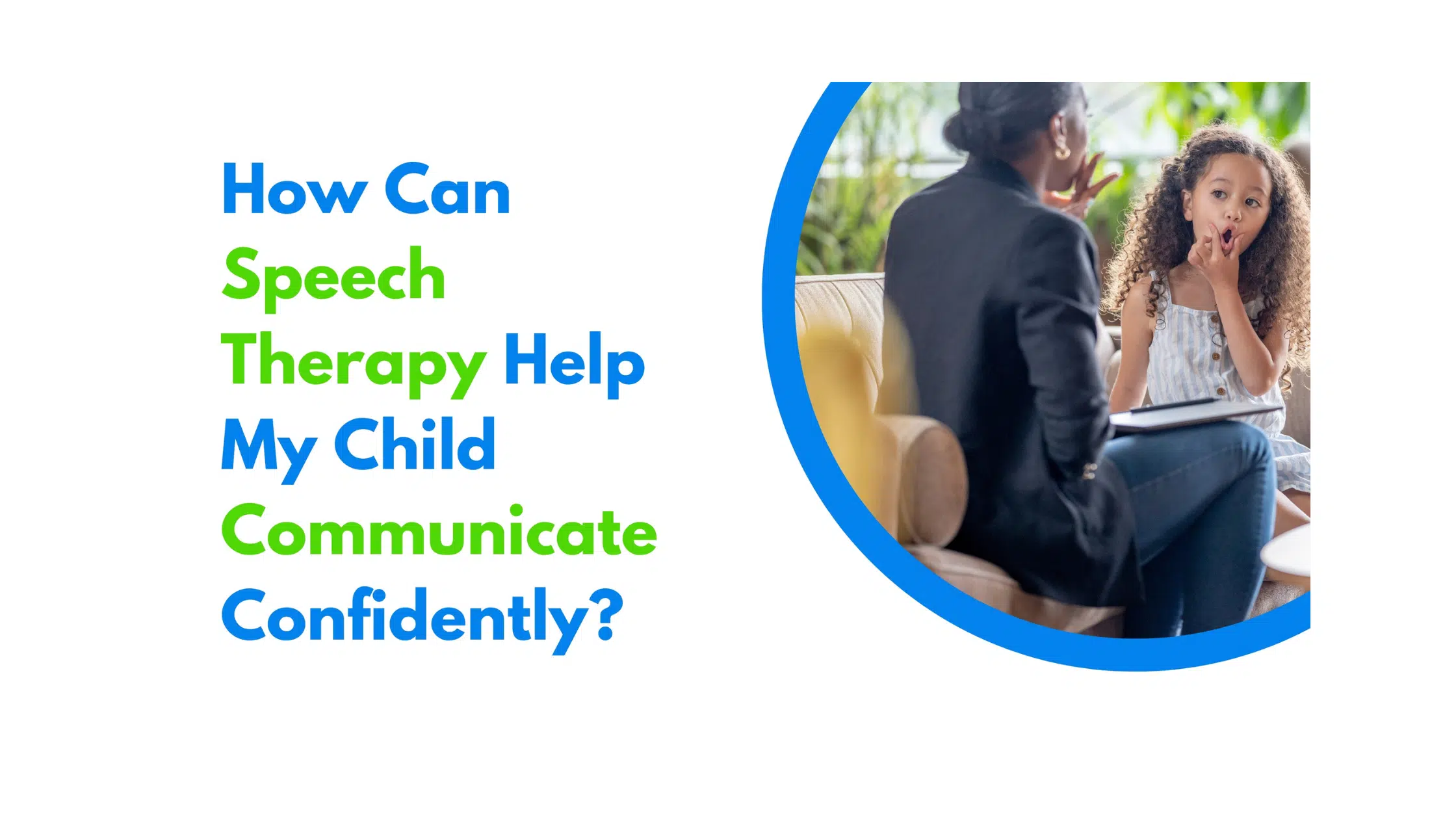 Pediatric Speech Therapy