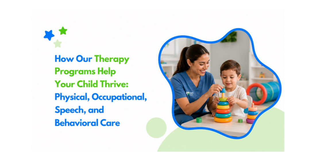 Helping children thrive through specialized therapy programs
