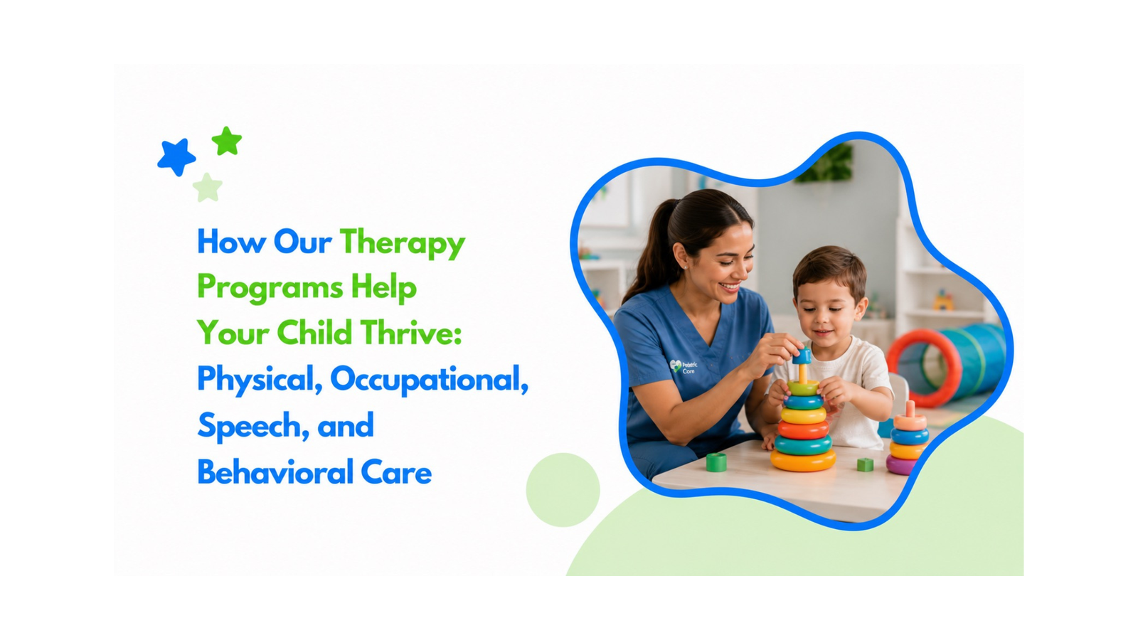 Helping children thrive through specialized therapy programs