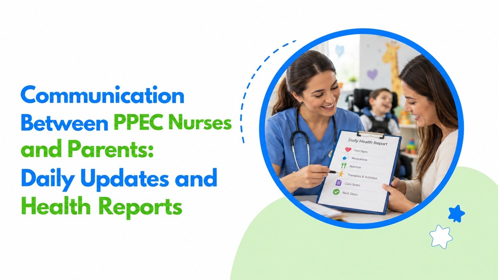 Communication between ppec nurses and parents